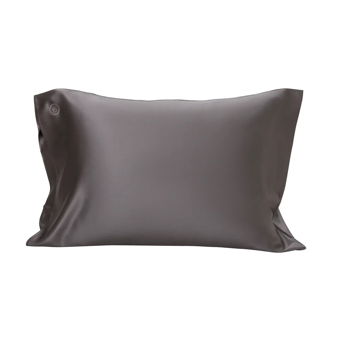 Silk Pillowcase - Queen (Dark Grey) (backorder, April)