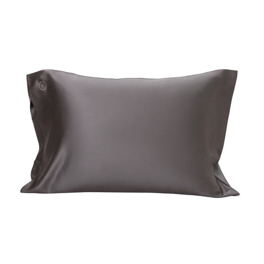Silk Pillowcase - Queen (Dark Grey) (backorder, April)