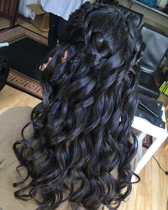 Jet Black (1) 20" 220g - Clip-Ins