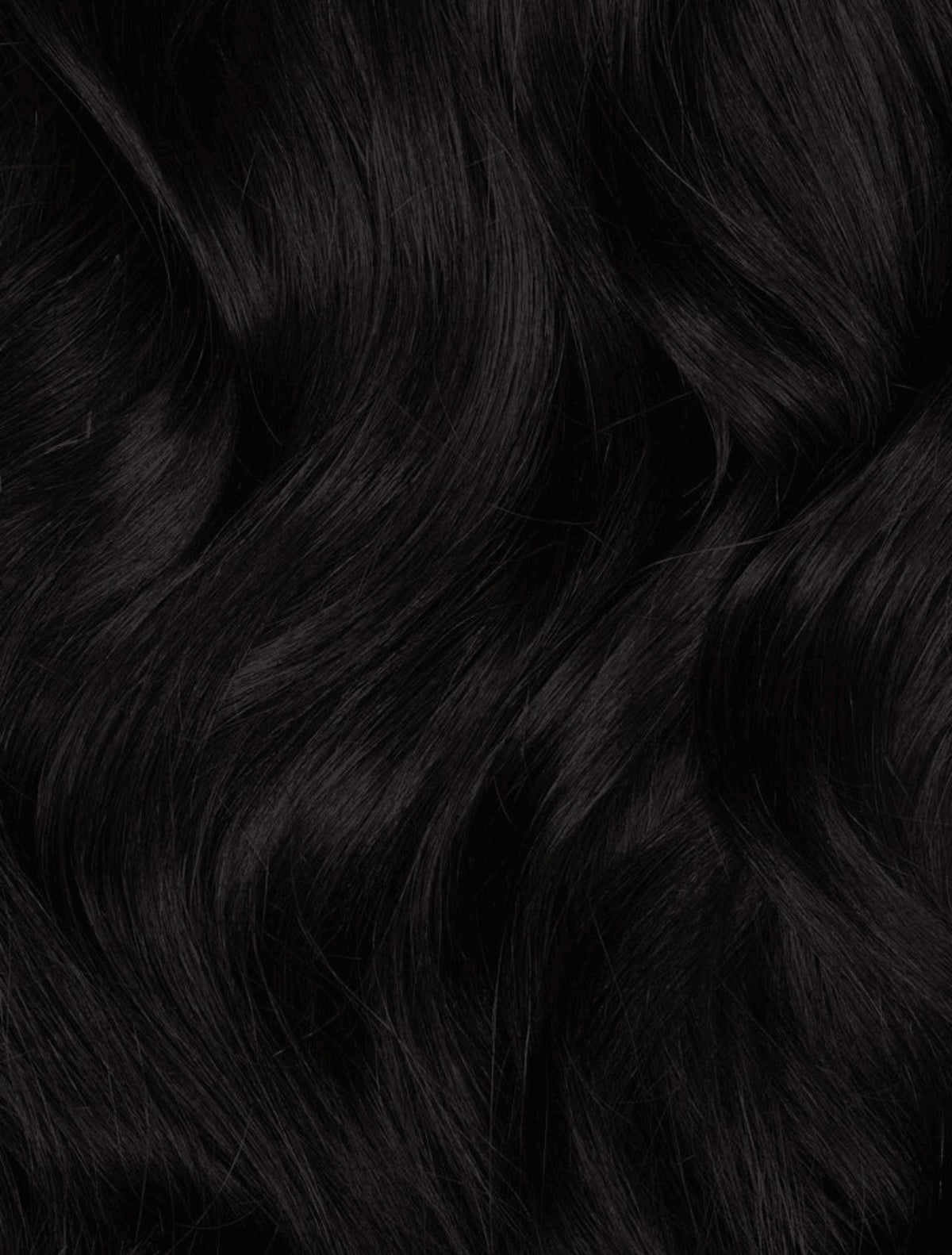 Natural Black (1A) 18" 190g Clip-ins