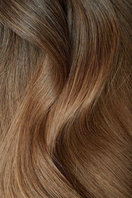 Ombre Espresso (#1C) to Chestnut Brown (#6C) Tape (50g)