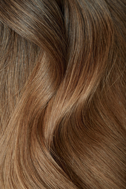 Ombre - Espresso (#1C) to Chestnut Brown (#6C) 20" I-Tip