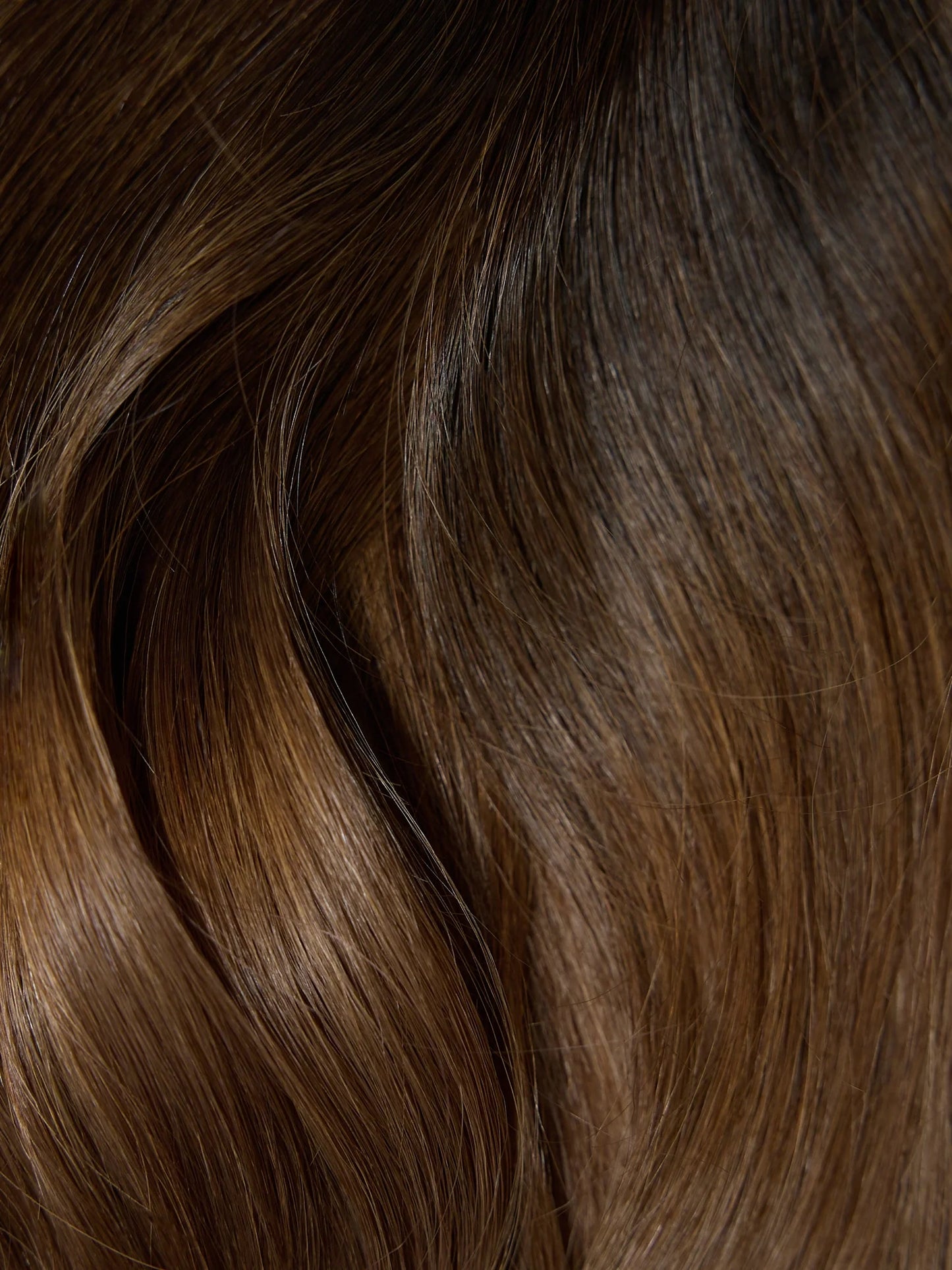 Ombre - Espresso (#1C) to Chestnut Brown (#6C) 20" Keratin Tip
