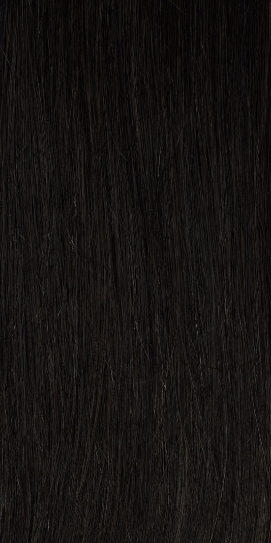 Natural Black (#1A) 20" Keratin Tip