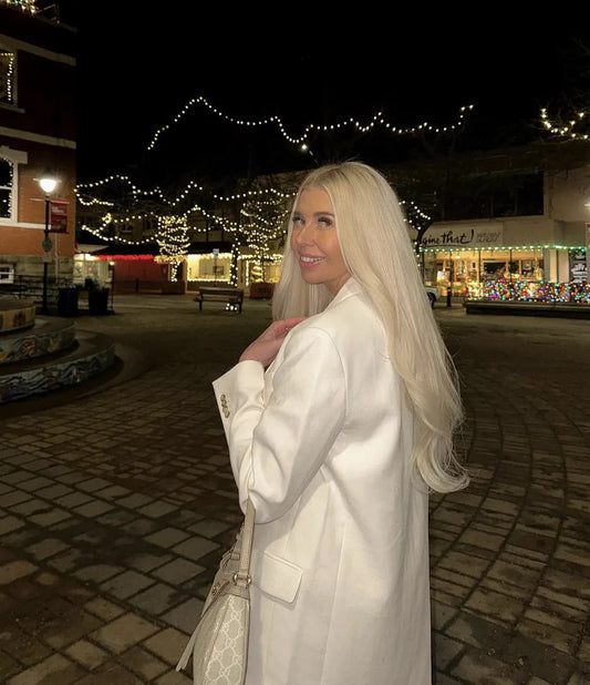 White Blonde (60B) 100g Weft